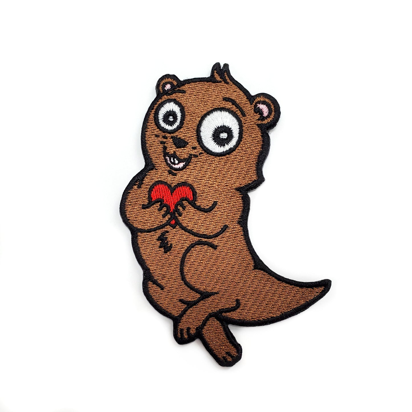 Significant Otters Iron-On Patch - Kolorspun Enamel Pins