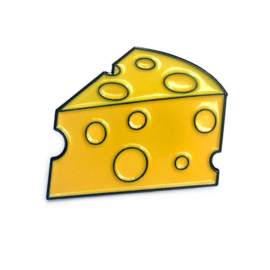 Cheese Golf Ball Marker - Kolorspun Enamel Pins