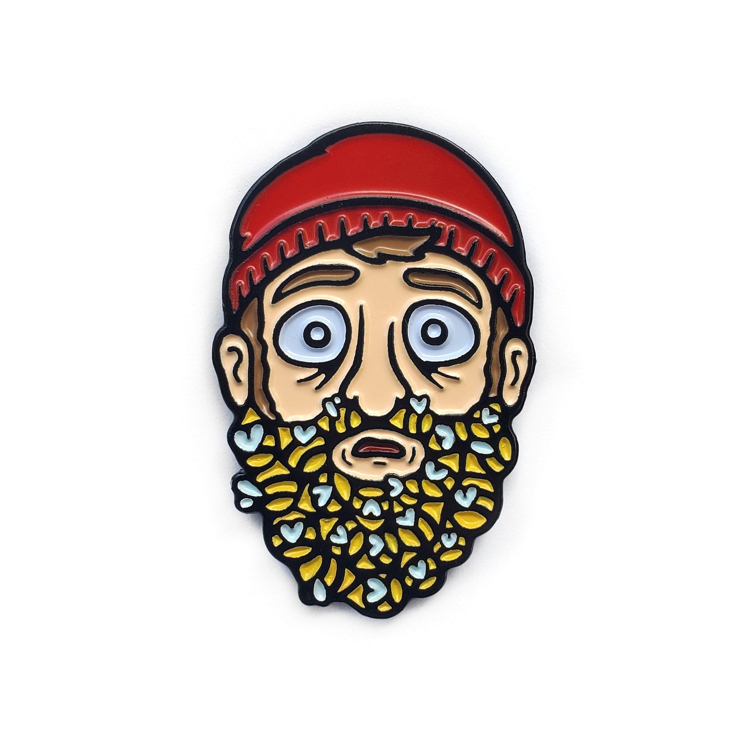 Beard o' Bees Fridge Magnet - Kolorspun Enamel Pins