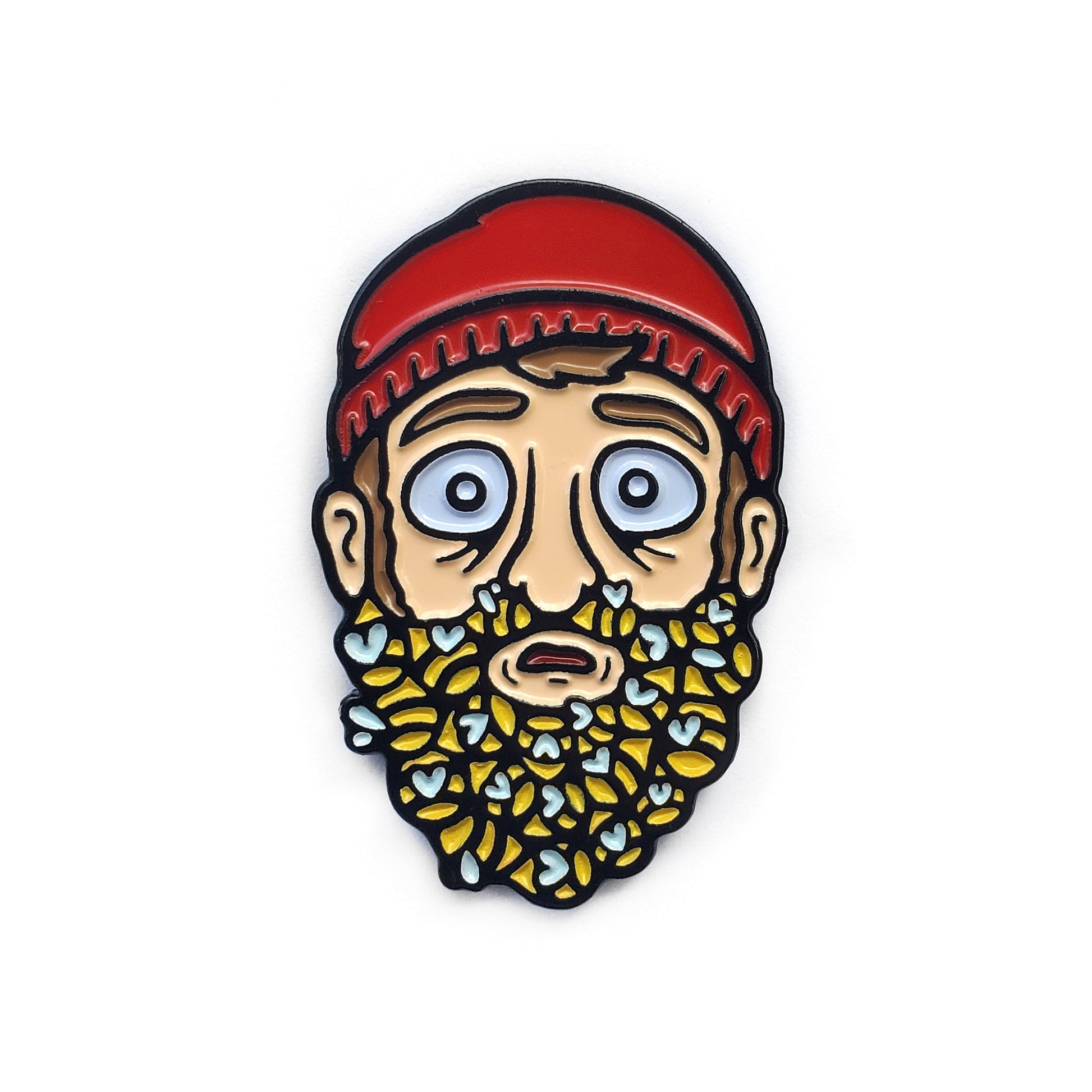 Beard o' Bees Fridge Magnet - Kolorspun Enamel Pins