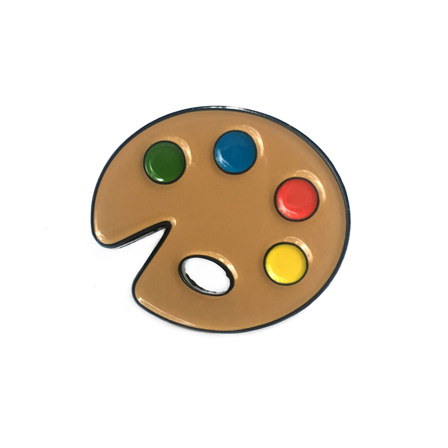 Paint Palette Fridge Magnet - Kolorspun Enamel Pins