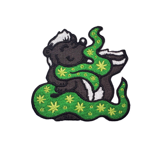 Weed Skunk Patch - Kolorspun Enamel Pins