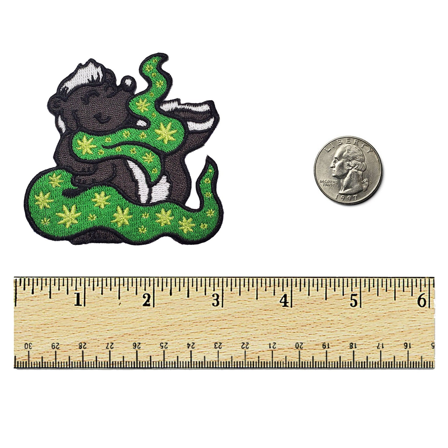Weed Skunk Patch - Kolorspun Enamel Pins