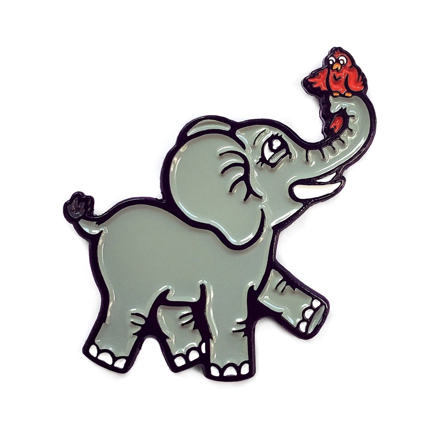 Elephant Pin - Kolorspun Enamel Pins