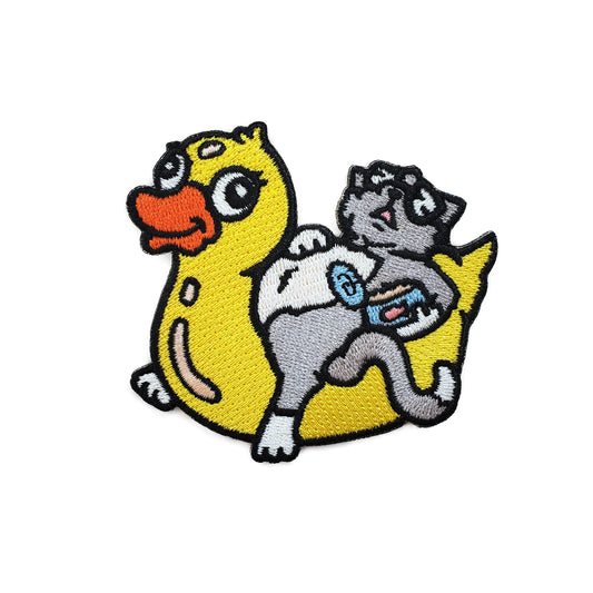 Pool Cat Patch - Kolorspun Enamel Pins