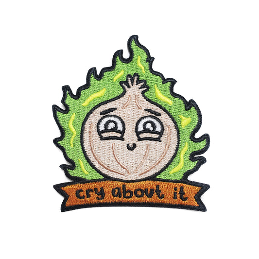 Cry About It Onion Patch - Kolorspun Enamel Pins