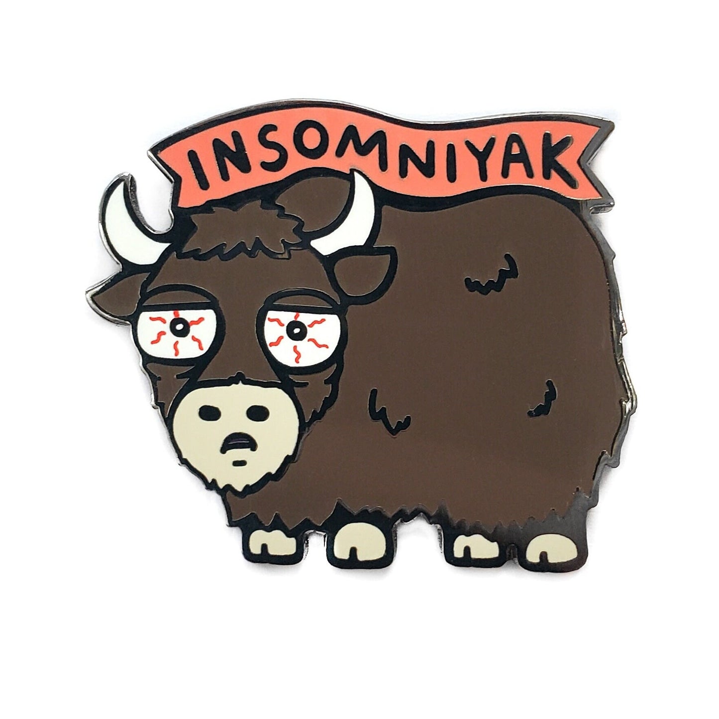 Insomniyak Pun Golf Ball Marker - Kolorspun Enamel Pins