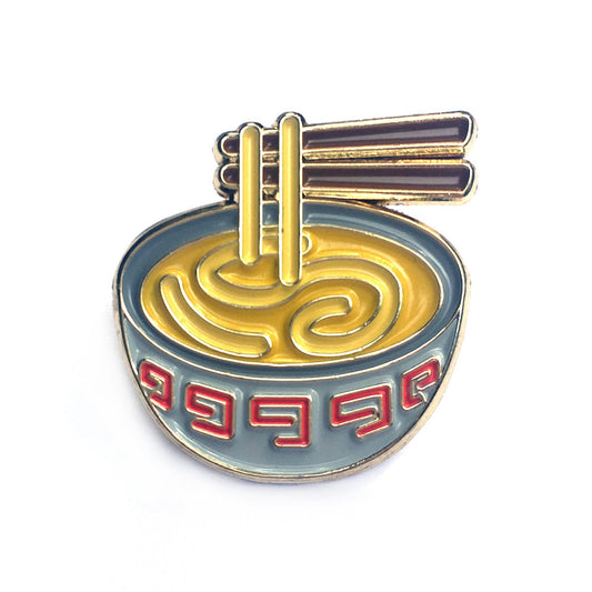 Ramen Noodles Golf Ball Marker - Kolorspun Enamel Pins