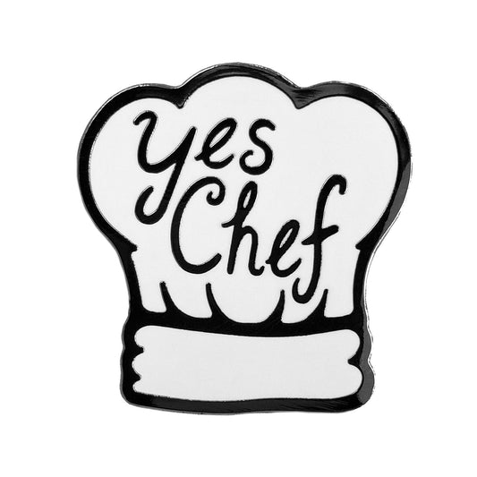 Yes Chef Pin - Kolorspun Enamel Pins