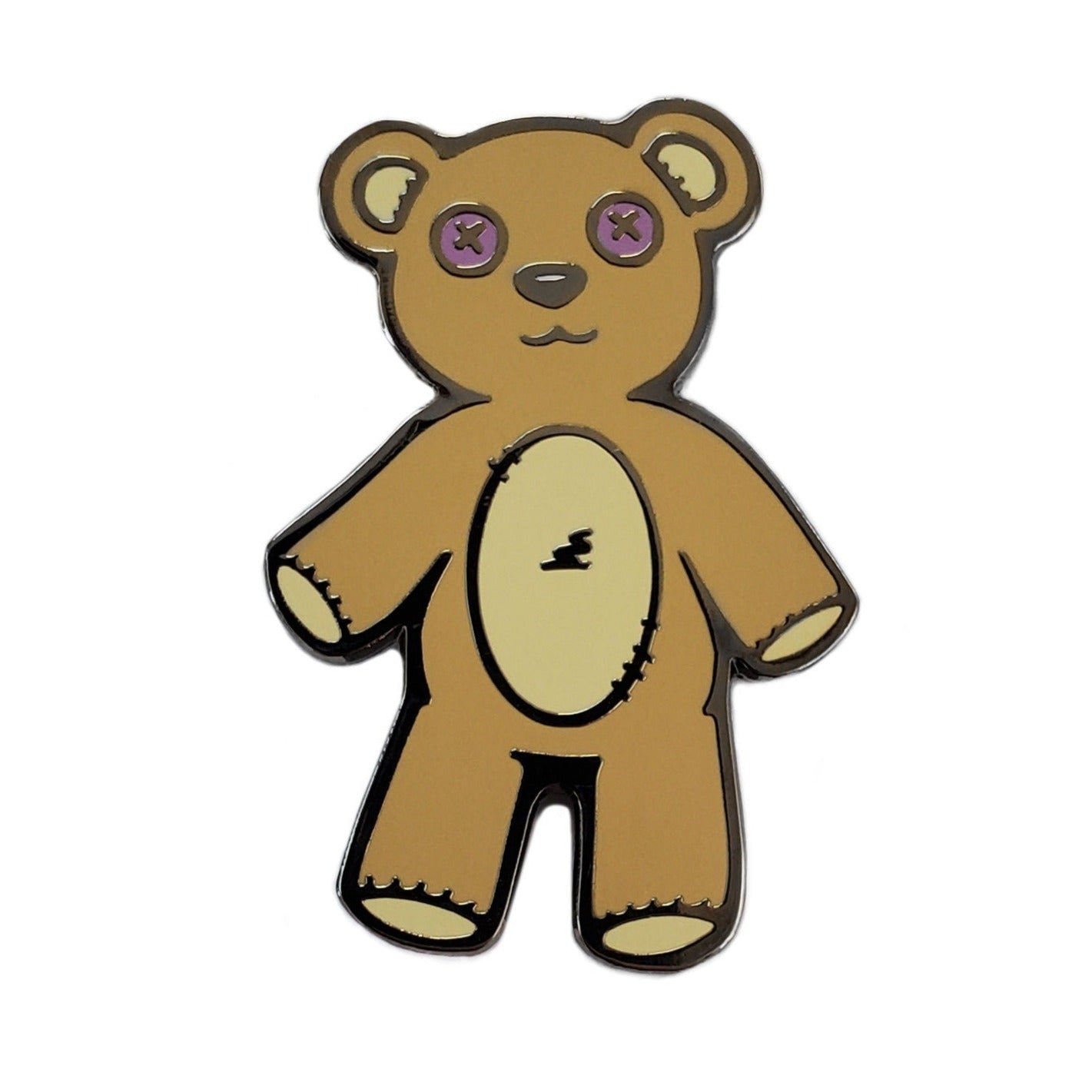 Teddy Bear Golf Ball Marker - Kolorspun Enamel Pins