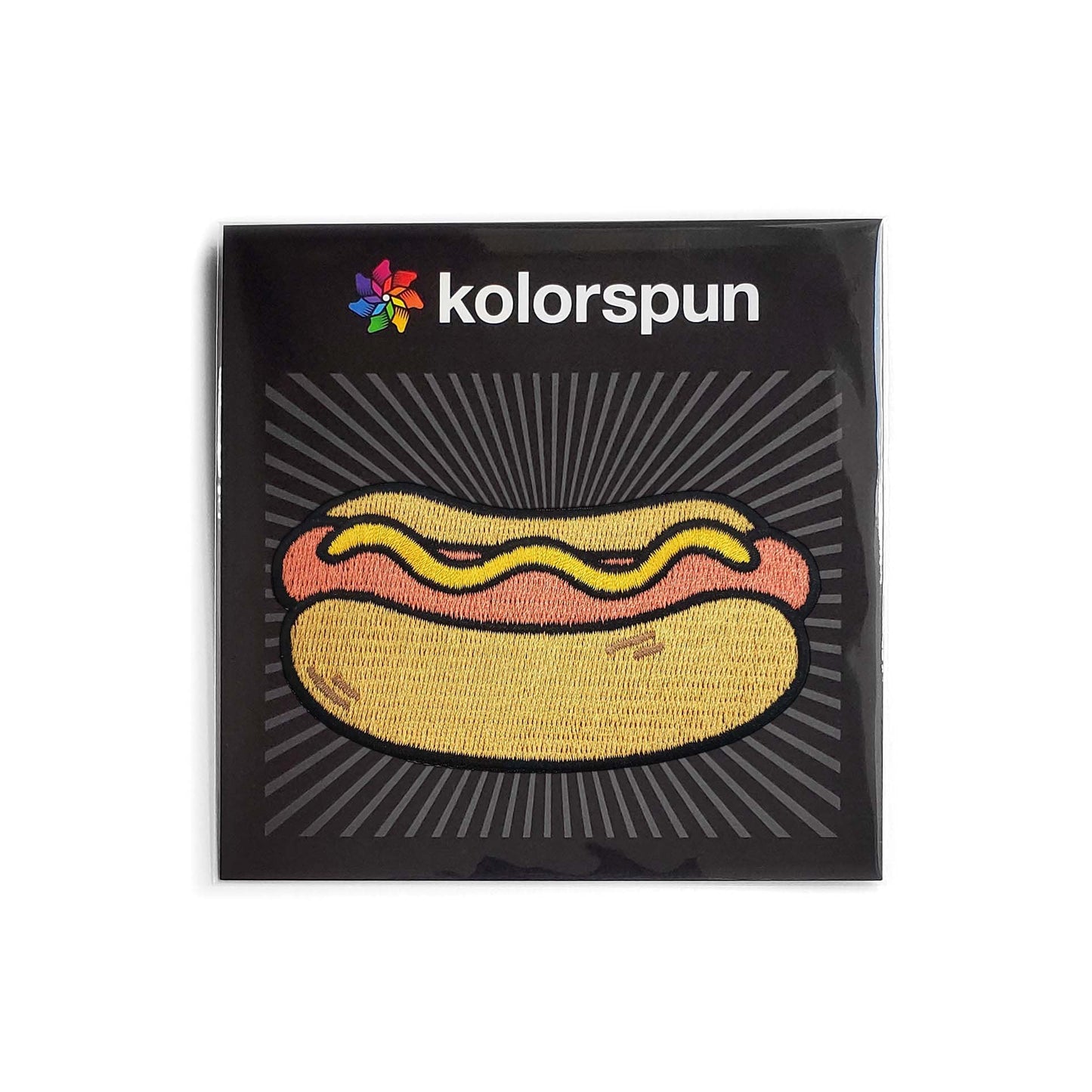 Hot Dog Patch - Kolorspun Enamel Pins
