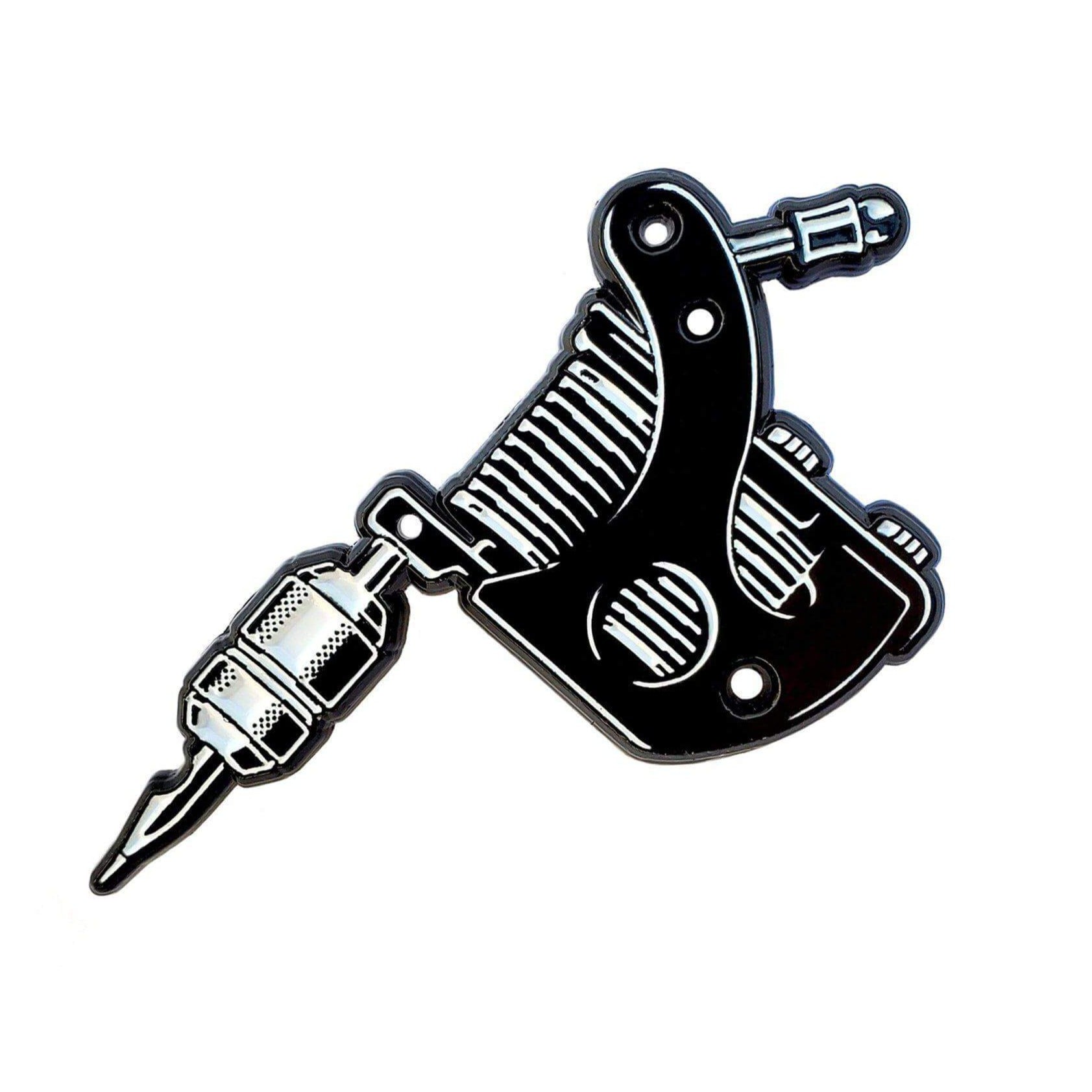 Tattoo Machine Pin - Kolorspun Enamel Pins