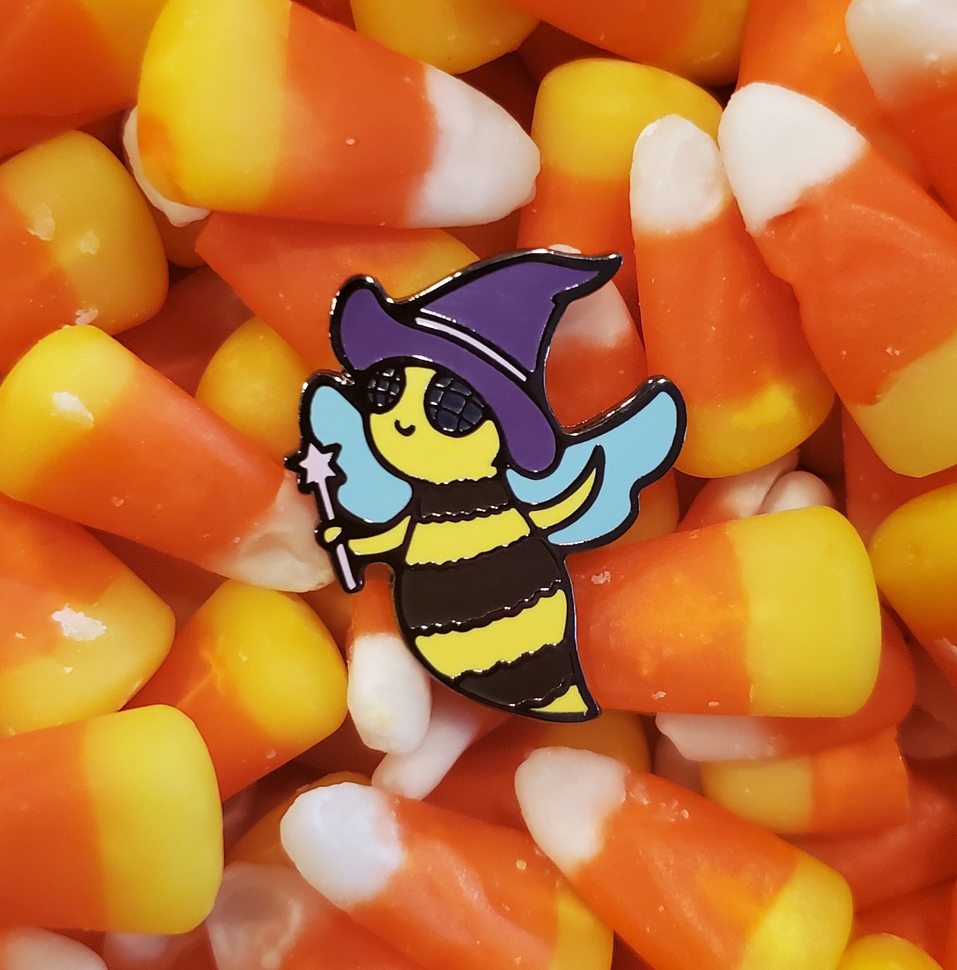 Beewitched Pin - Kolorspun Enamel Pins