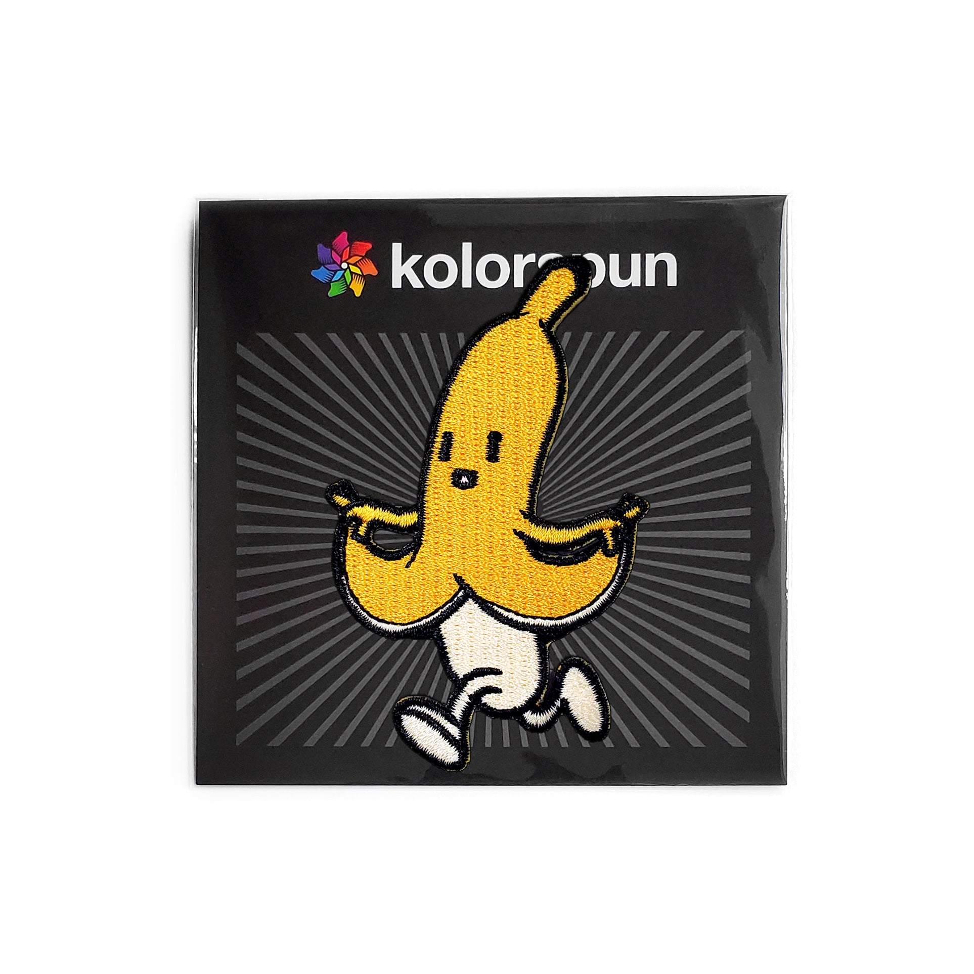 Skipping Banana Patch - Kolorspun Enamel Pins
