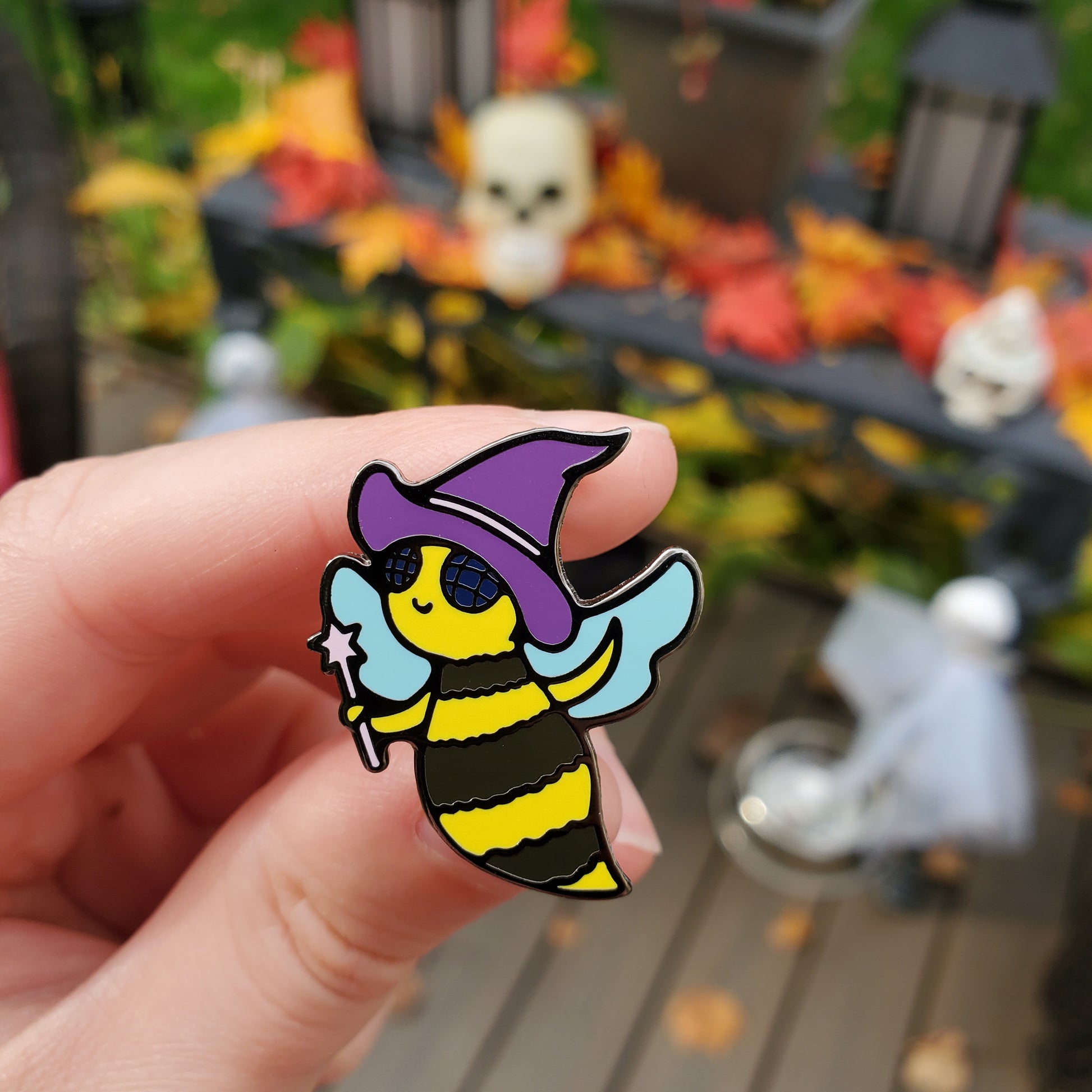 Beewitched Pin - Kolorspun Enamel Pins