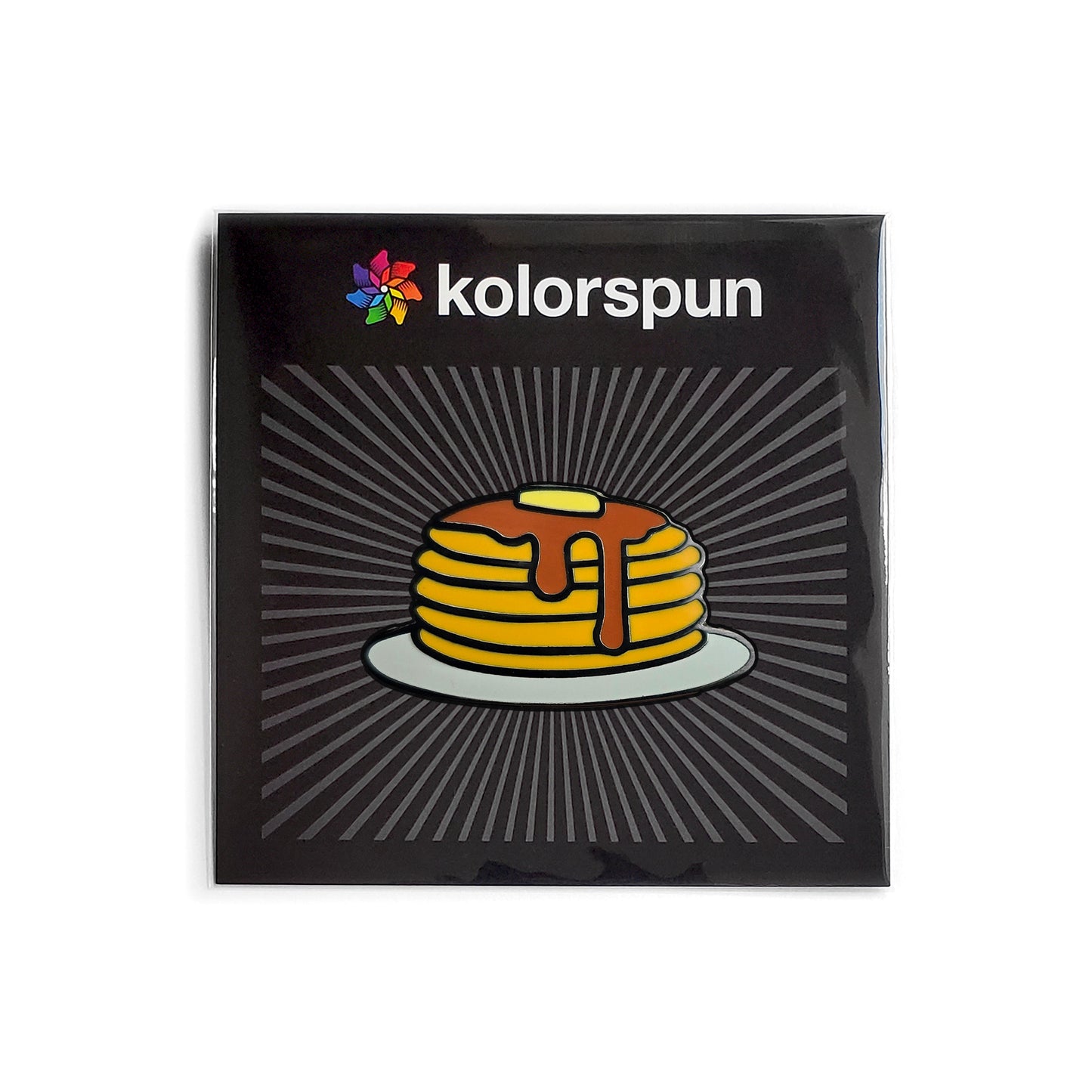 Pancakes Pin - Kolorspun Enamel Pins