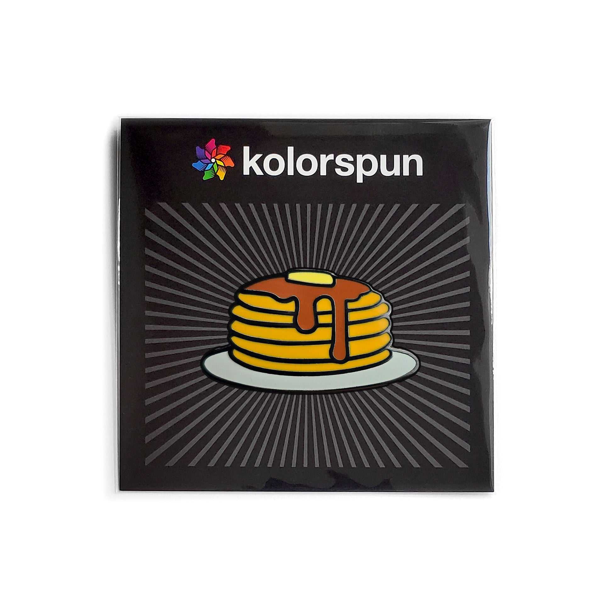 Pancakes Pin - Kolorspun Enamel Pins