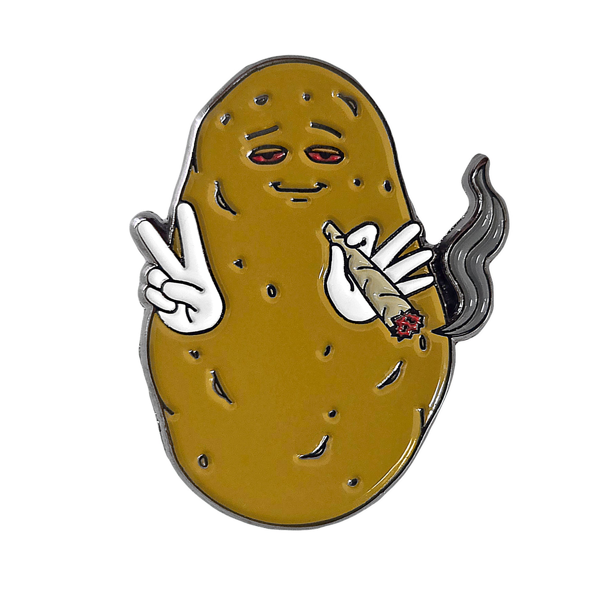 Baked Potato Golf Ball Marker - Kolorspun Enamel Pins