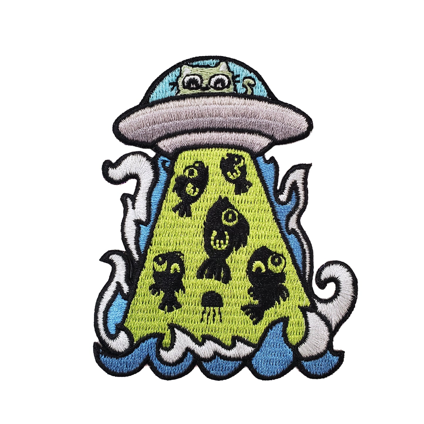 UFO Cat Patch - Kolorspun Enamel Pins