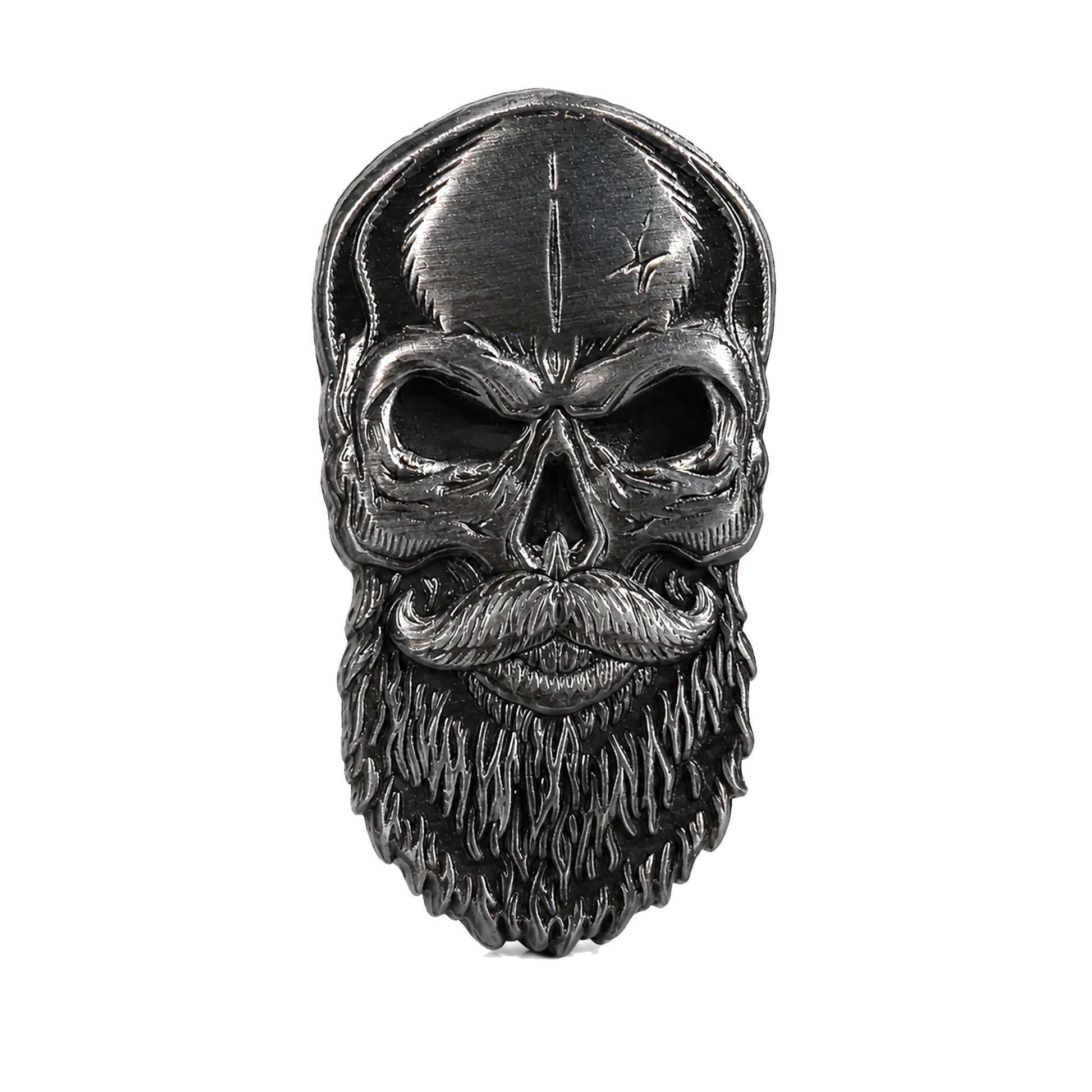 Beard Skull Golf Ball Marker - Kolorspun Enamel Pins