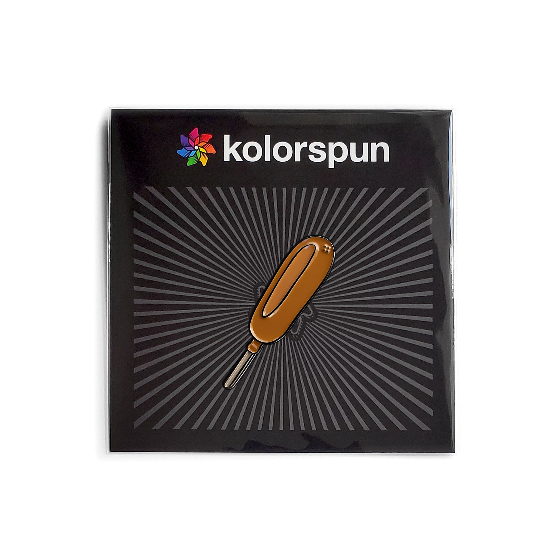 Corn Dog Pin - Kolorspun Enamel Pins