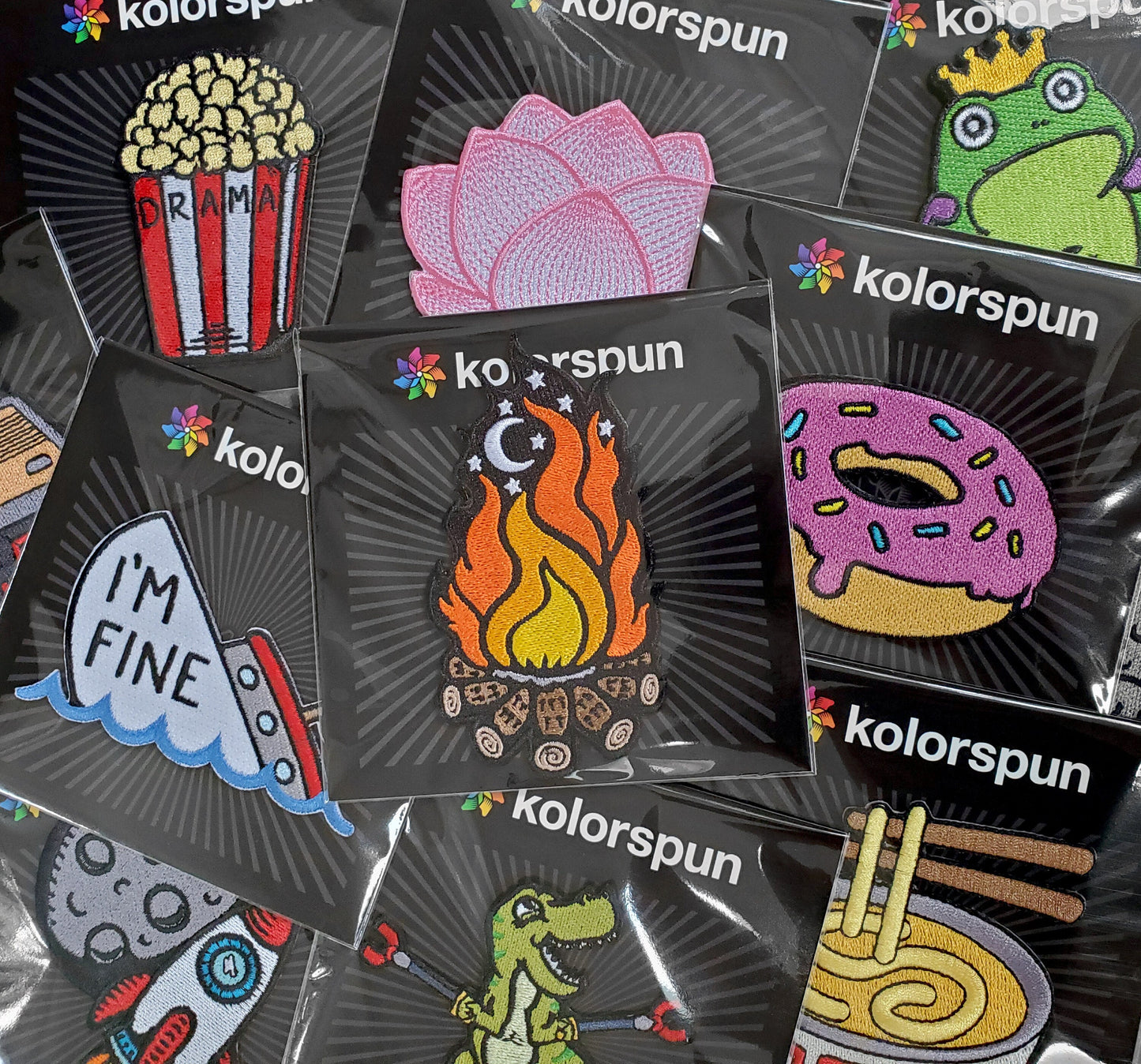 Sushi Patch - Kolorspun Enamel Pins