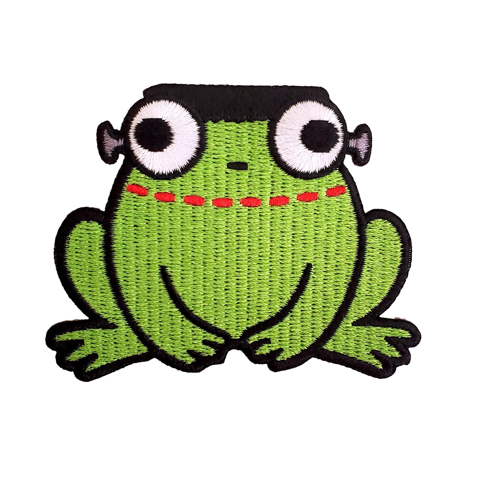 Frankenstein Frog Patch - Kolorspun Enamel Pins