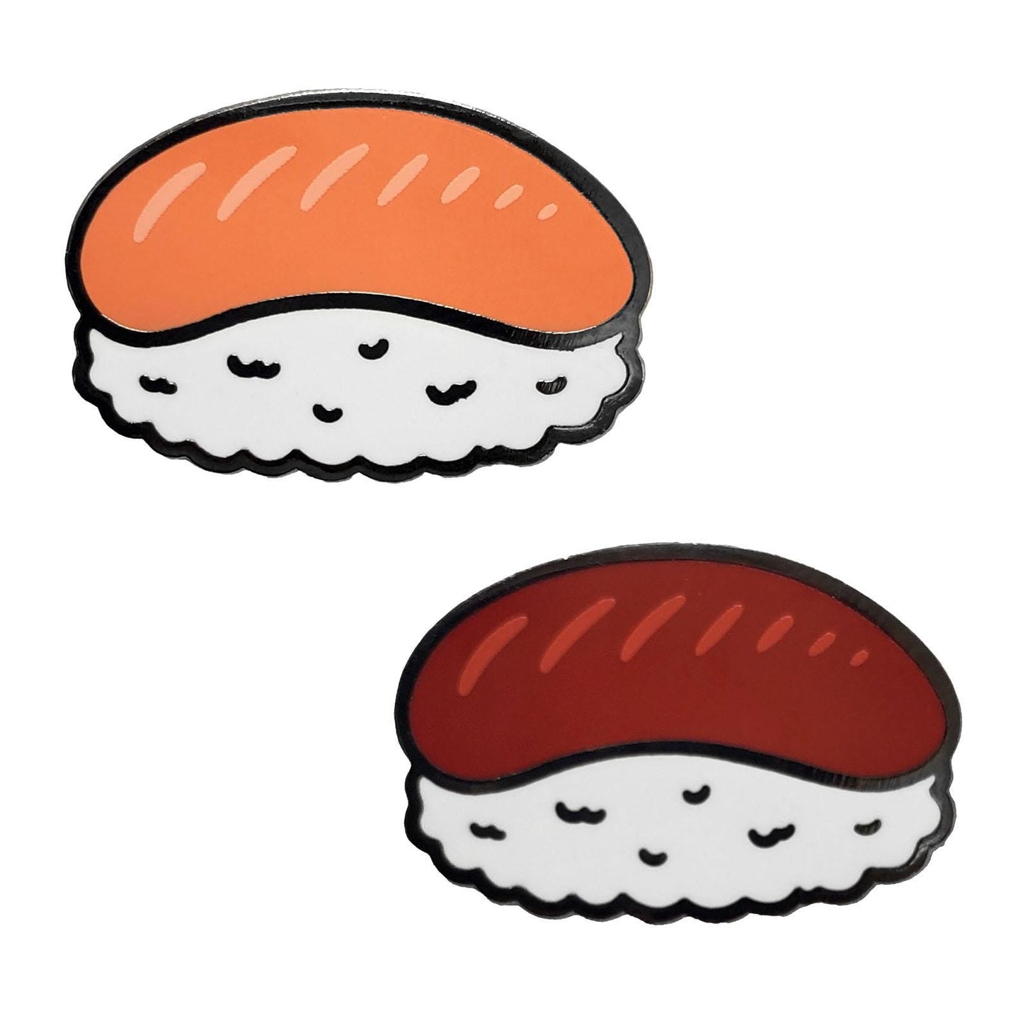 Nigiri Sushi Pin - Kolorspun Enamel Pins