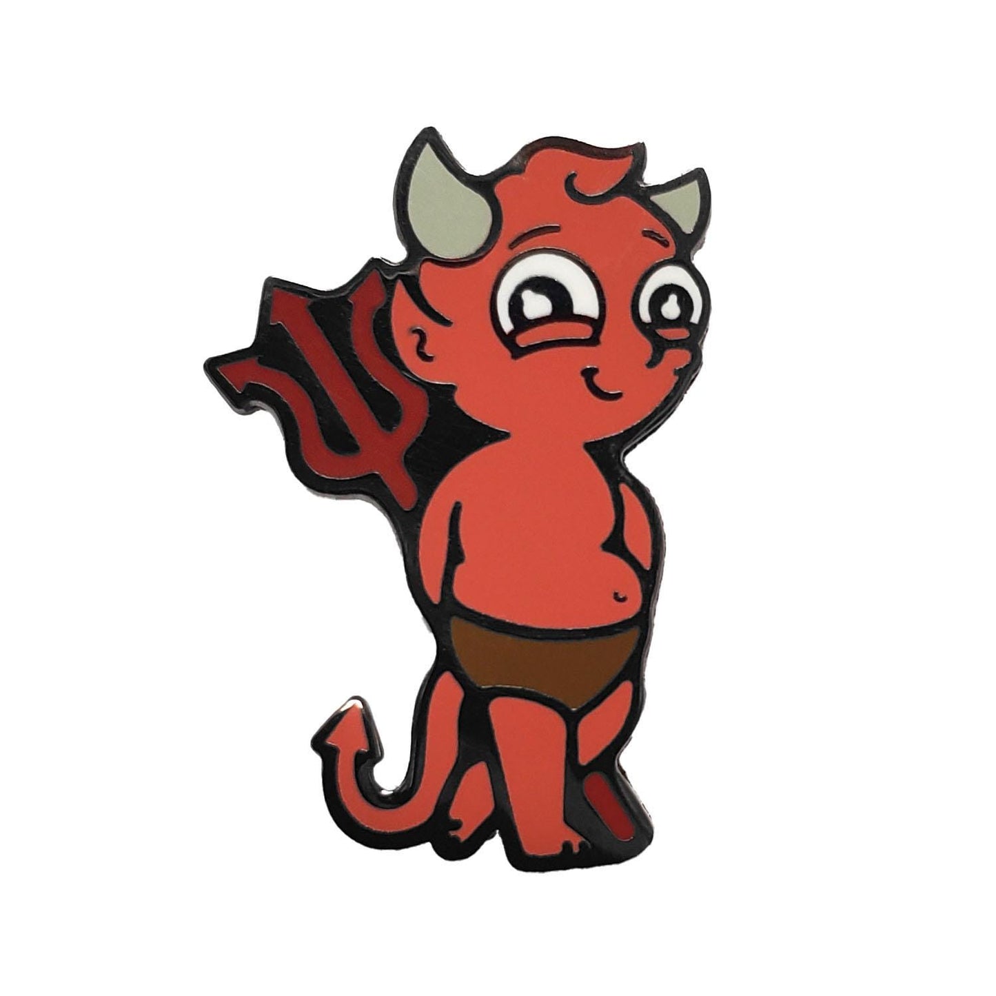 Cute Devil Pin - Kolorspun Enamel Pins