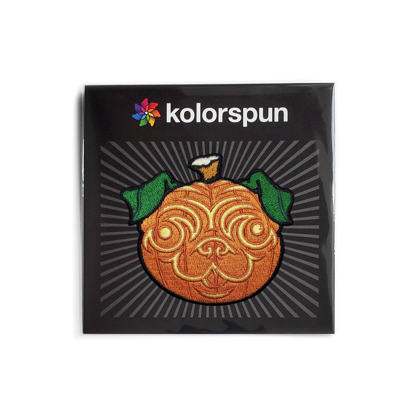 Pumpkin Pug Patch - Kolorspun Enamel Pins