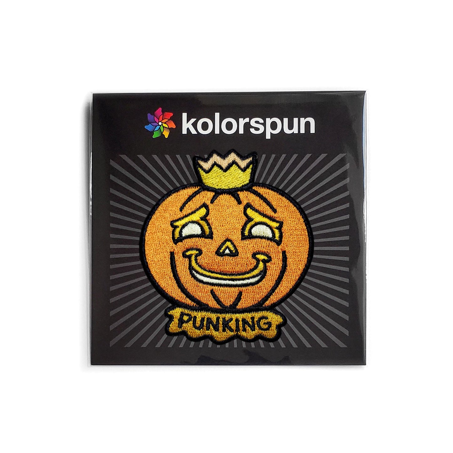 Pun King Pumpkin - Kolorspun Enamel Pins