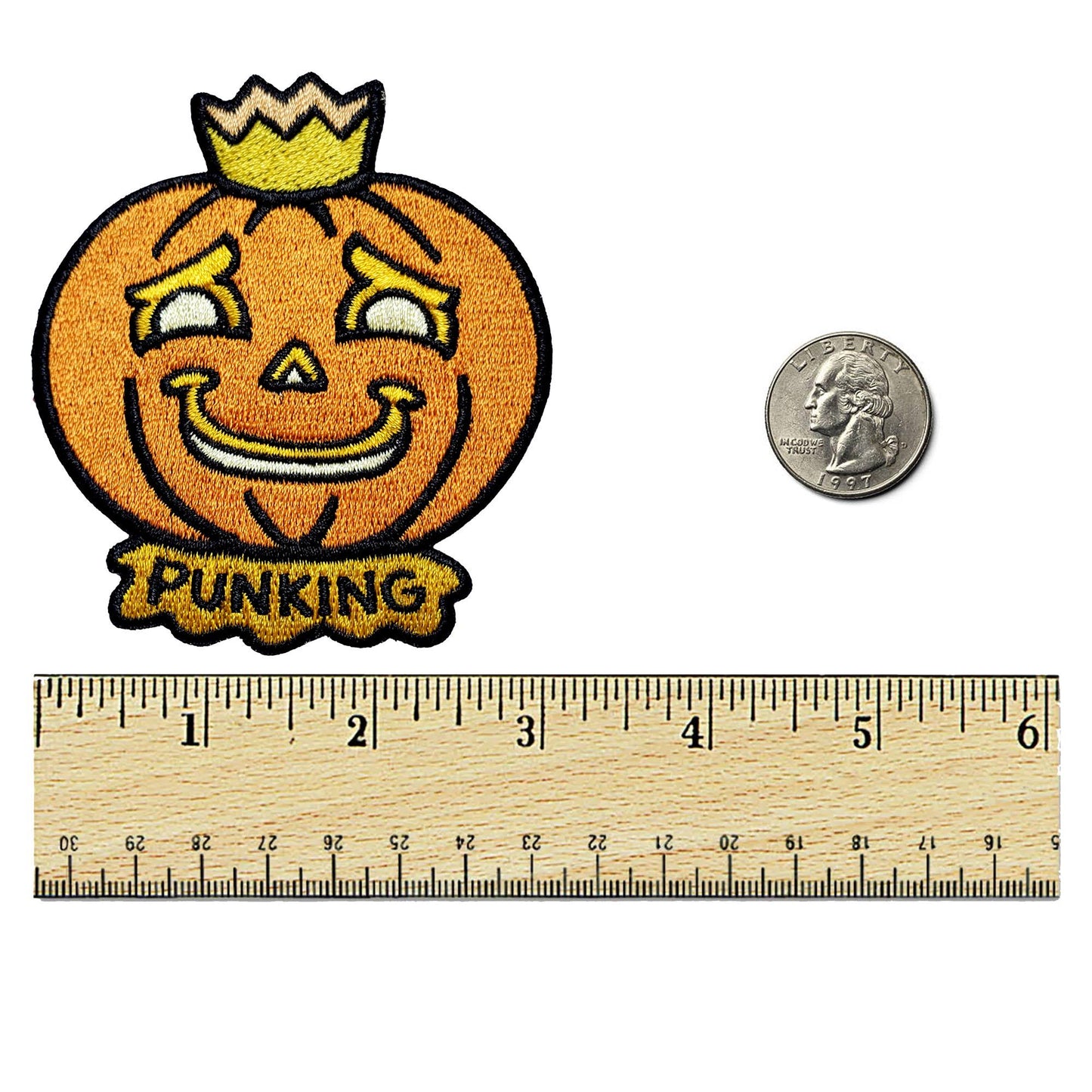 Pun King Pumpkin - Kolorspun Enamel Pins