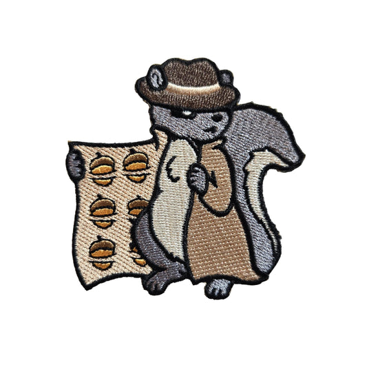 Shady Squirrel Patch - Kolorspun Enamel Pins