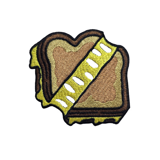 Grilled Cheese Sandwich Patch - Kolorspun Enamel Pins