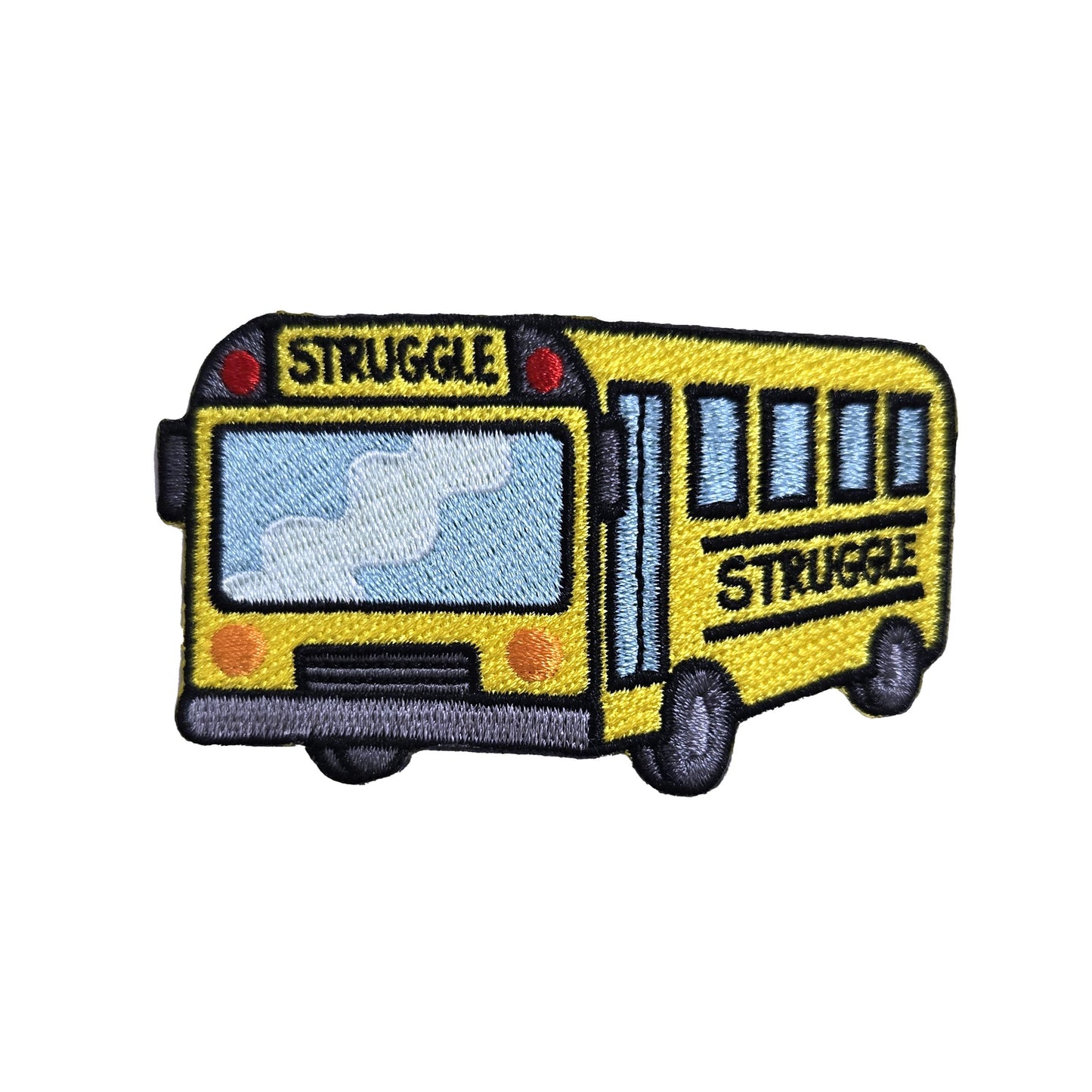 Struggle Bus Patch - Kolorspun Enamel Pins