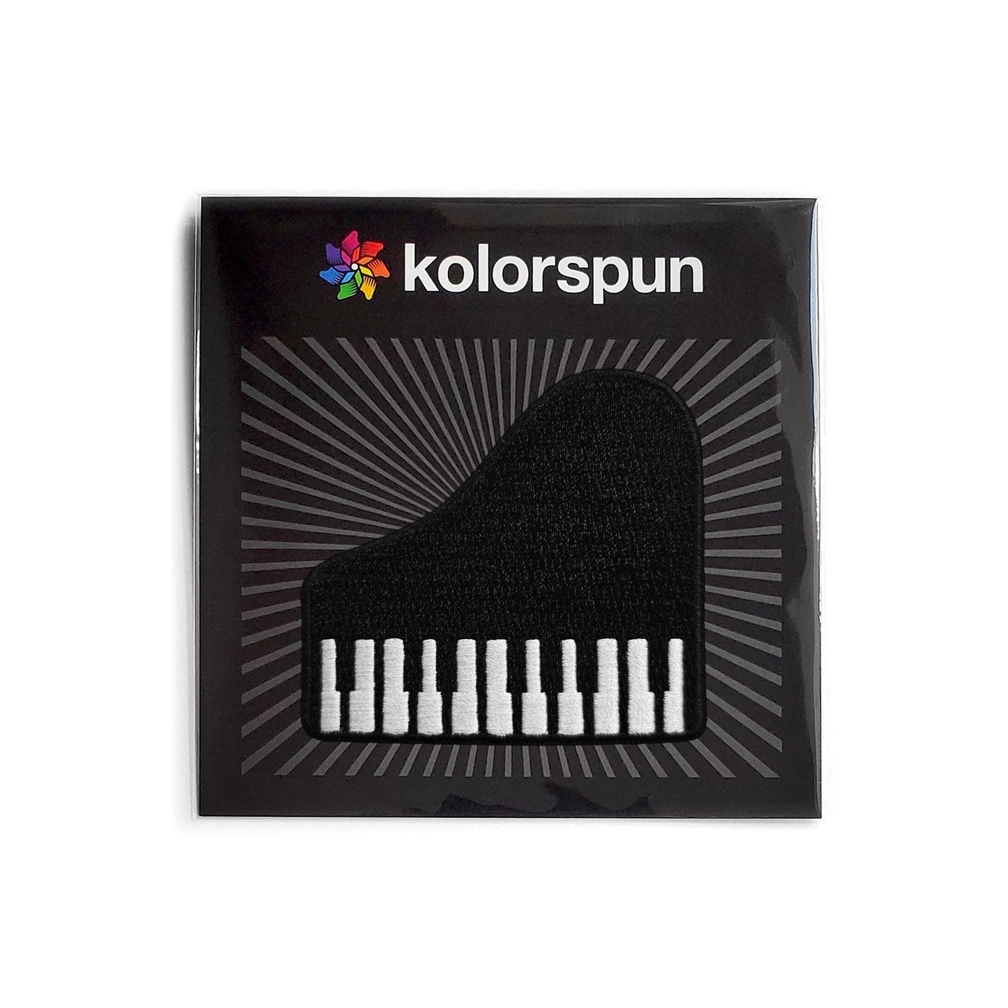 Piano Patch - Kolorspun Enamel Pins