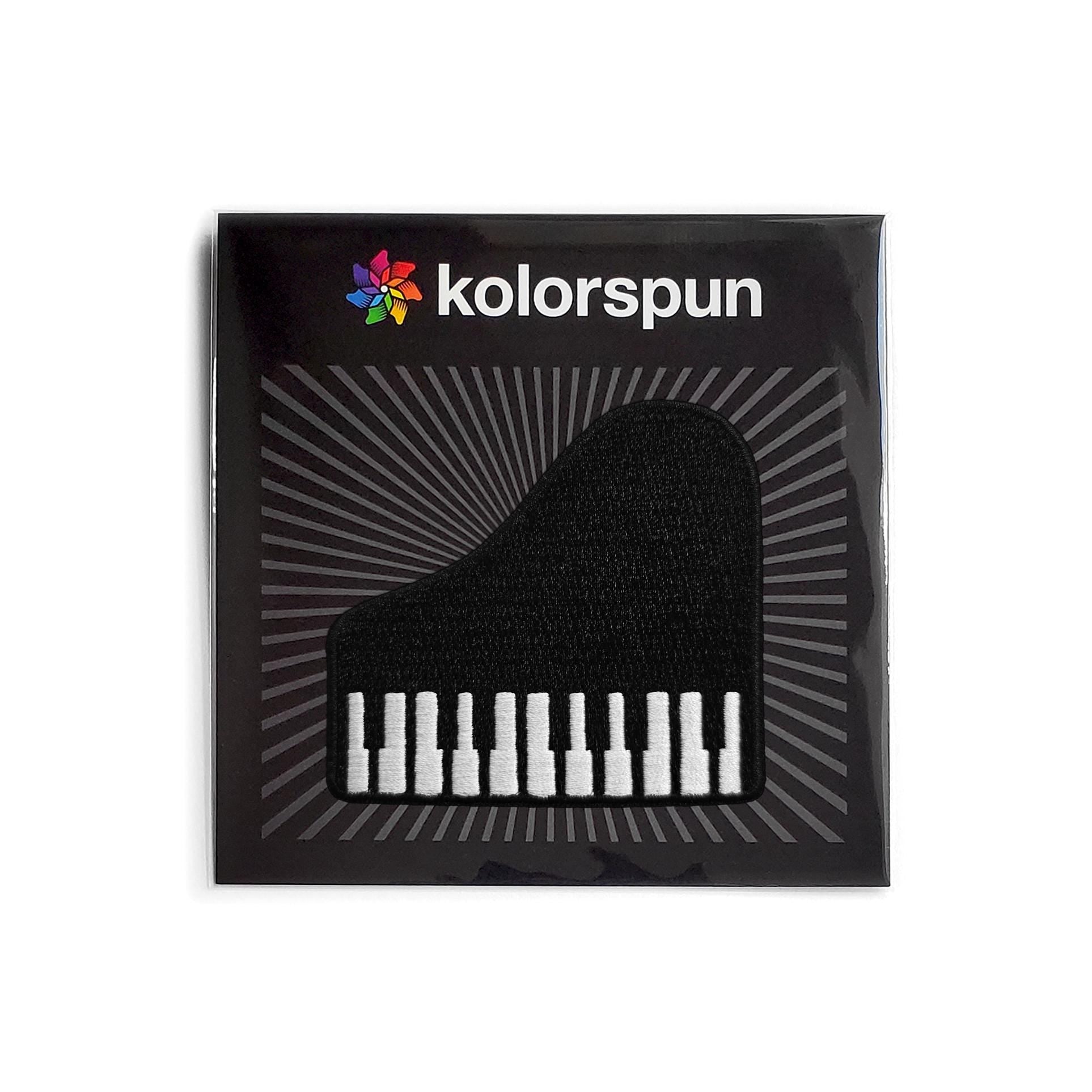 Piano Patch - Kolorspun Enamel Pins