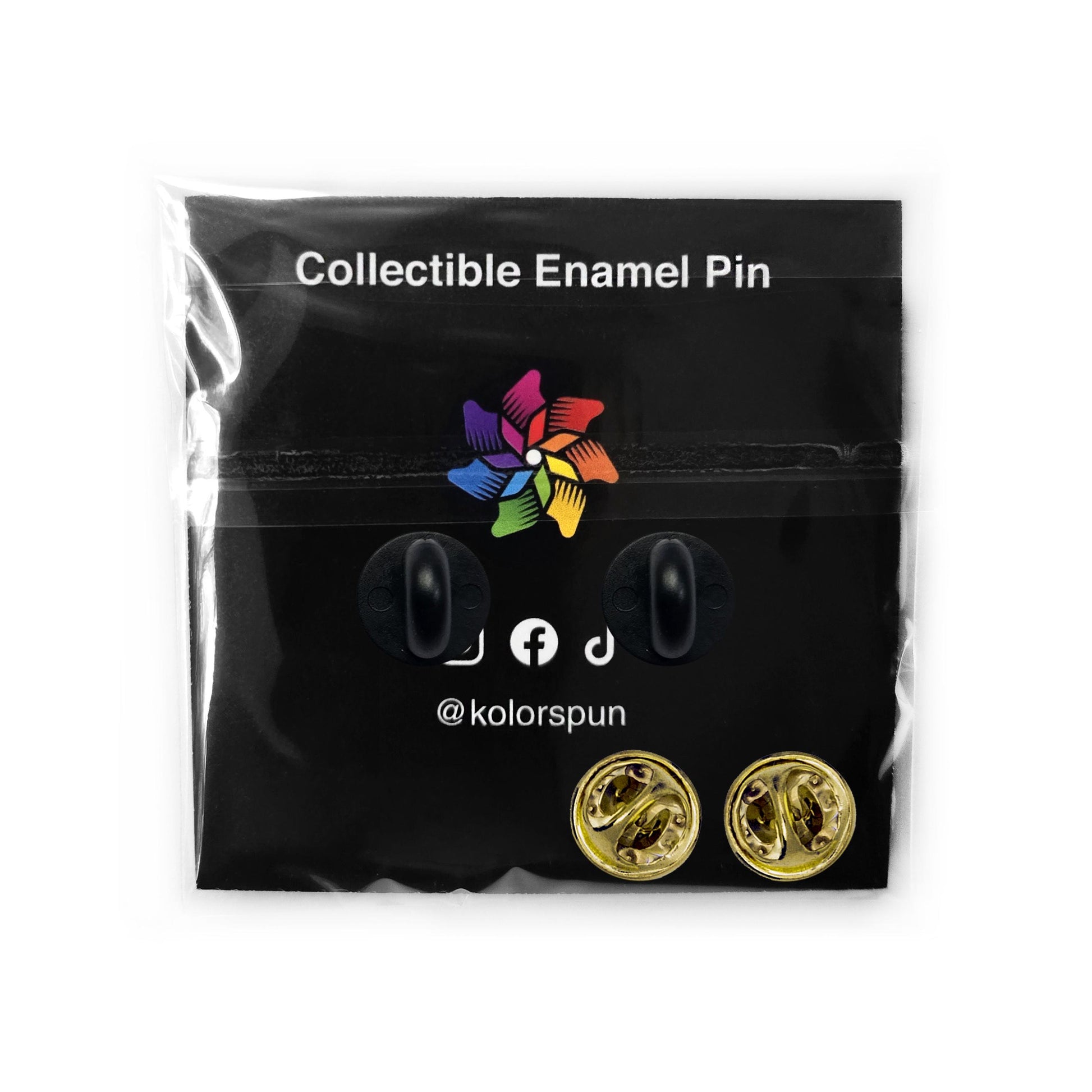 Cash Stack Pin - Kolorspun Enamel Pins