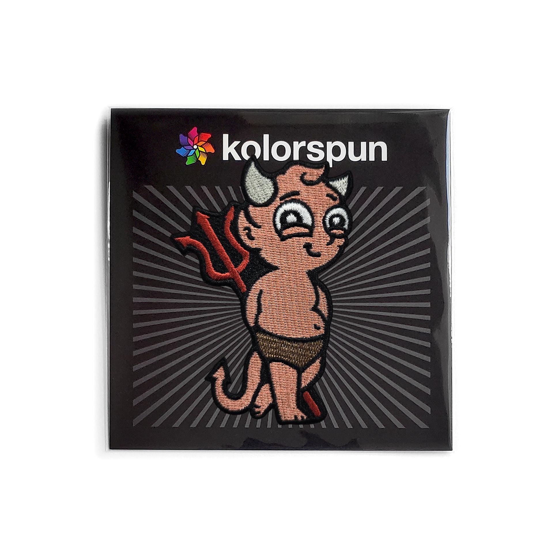 Devil Patch - Kolorspun Enamel Pins