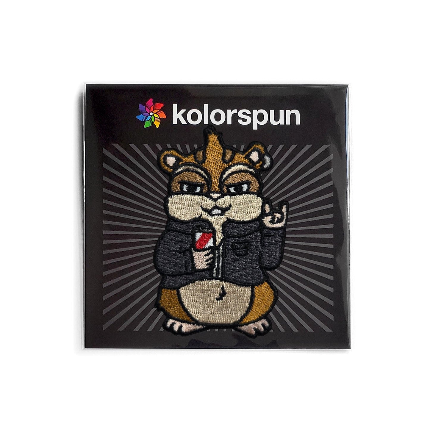 Chip Punk Patch - Kolorspun Enamel Pins