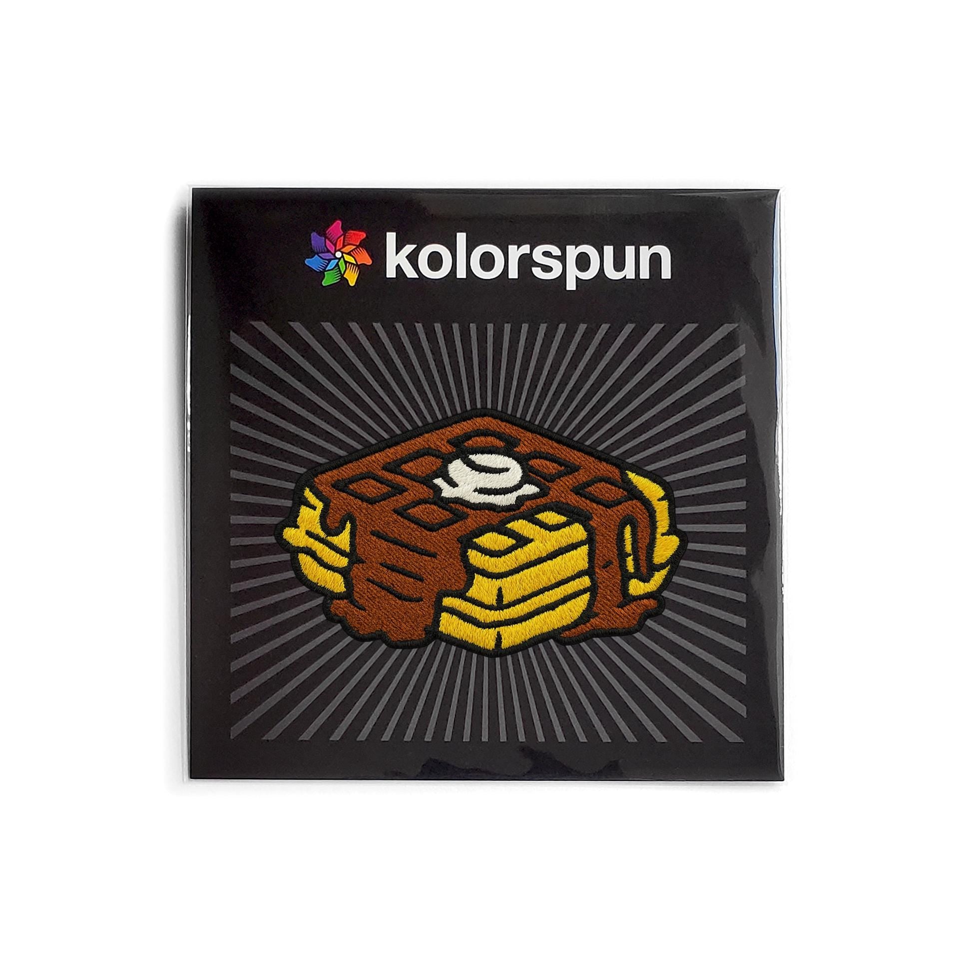 Waffle Patch - Kolorspun Enamel Pins