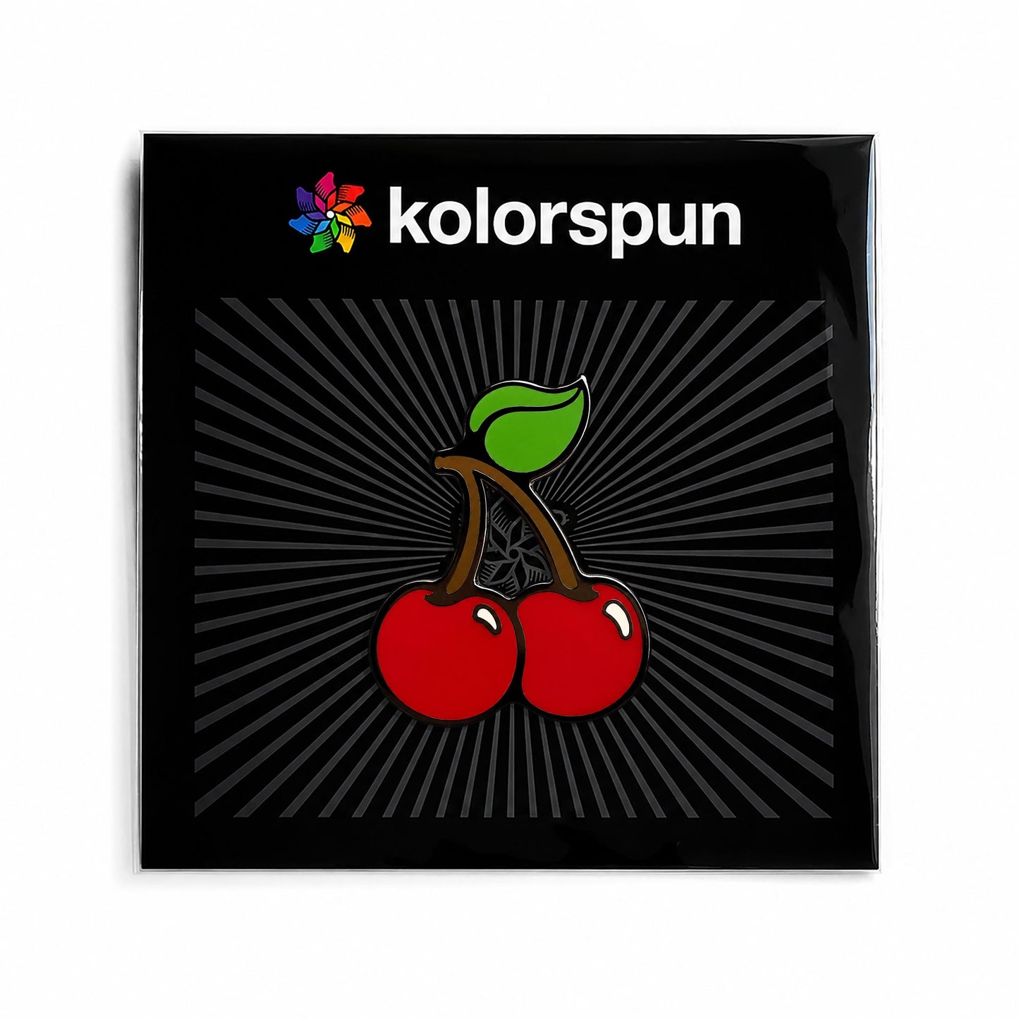 Cherries Golf Ball Marker - Kolorspun Enamel Pins