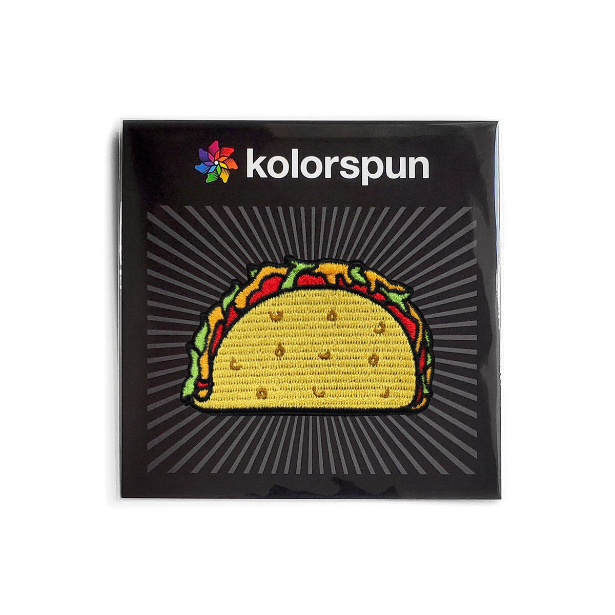 Taco Patch - Kolorspun Enamel Pins