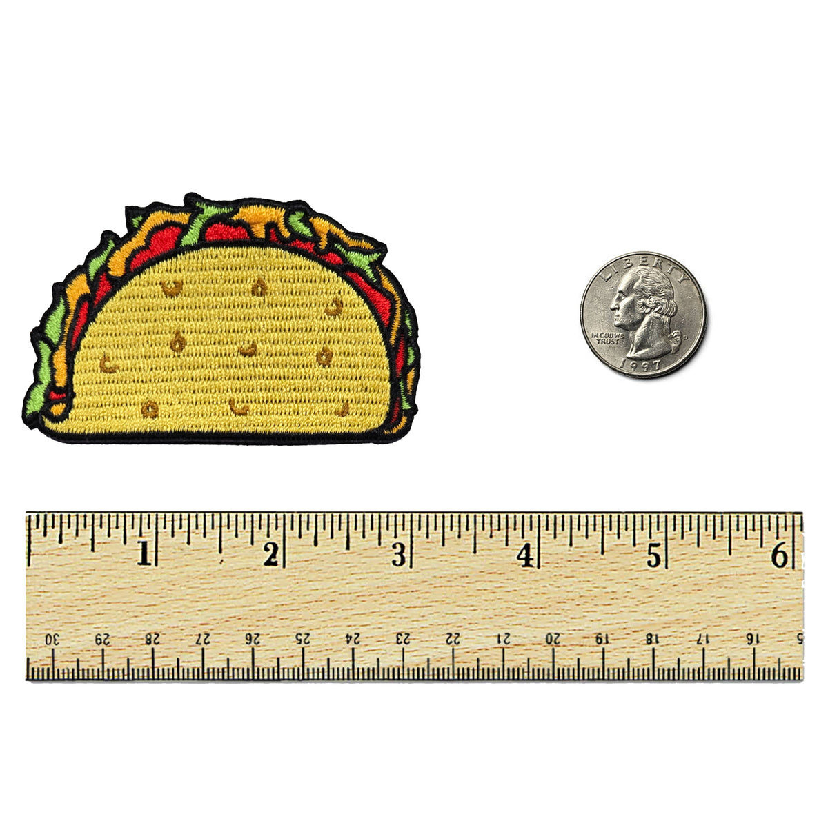 Taco Patch - Kolorspun Enamel Pins
