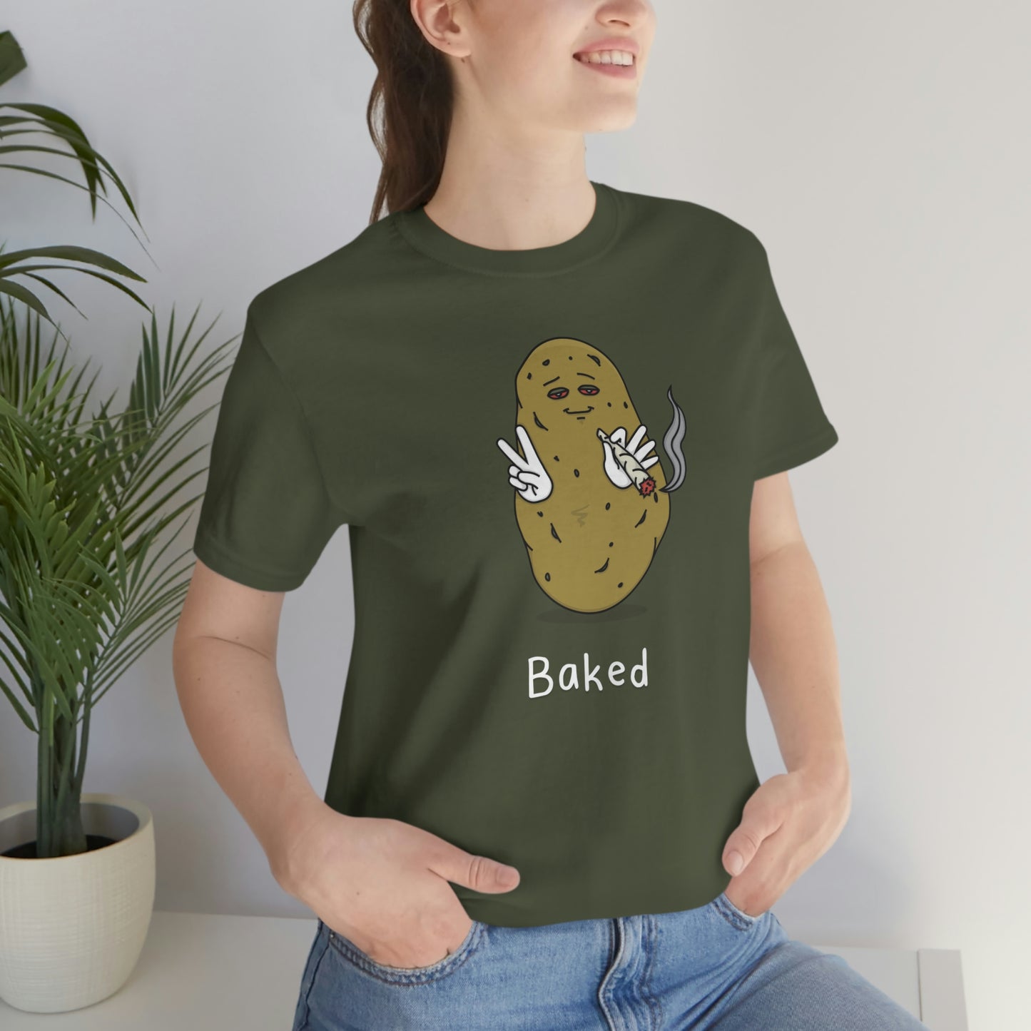 Baked Potato Shirt - Kolorspun Enamel Pins