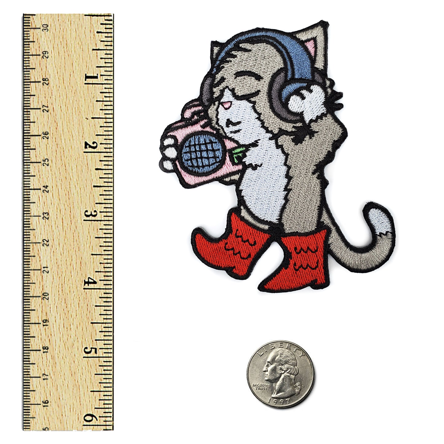 Boots and Cats Patch - Kolorspun Enamel Pins