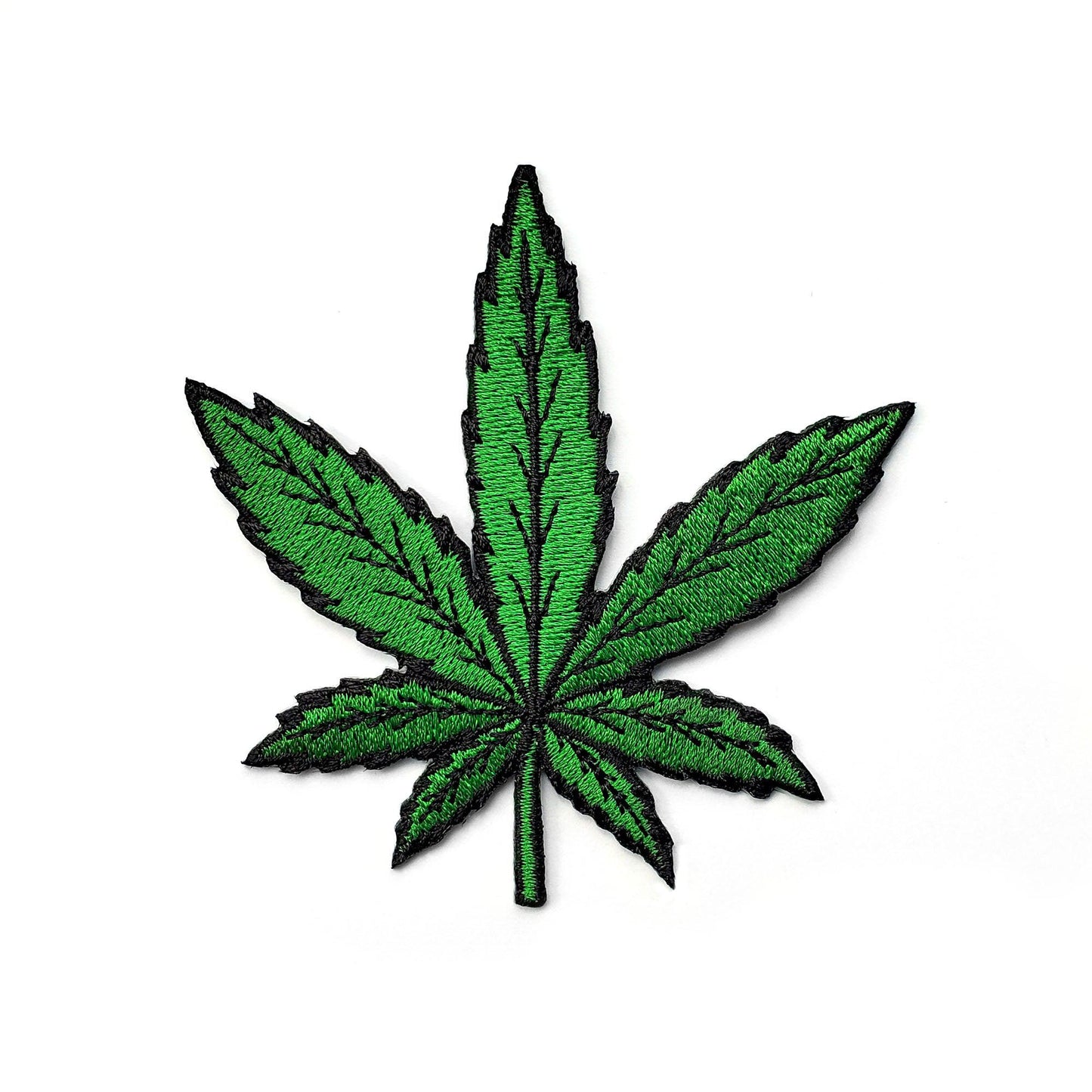 Cannabis Leaf Patch - Kolorspun Enamel Pins