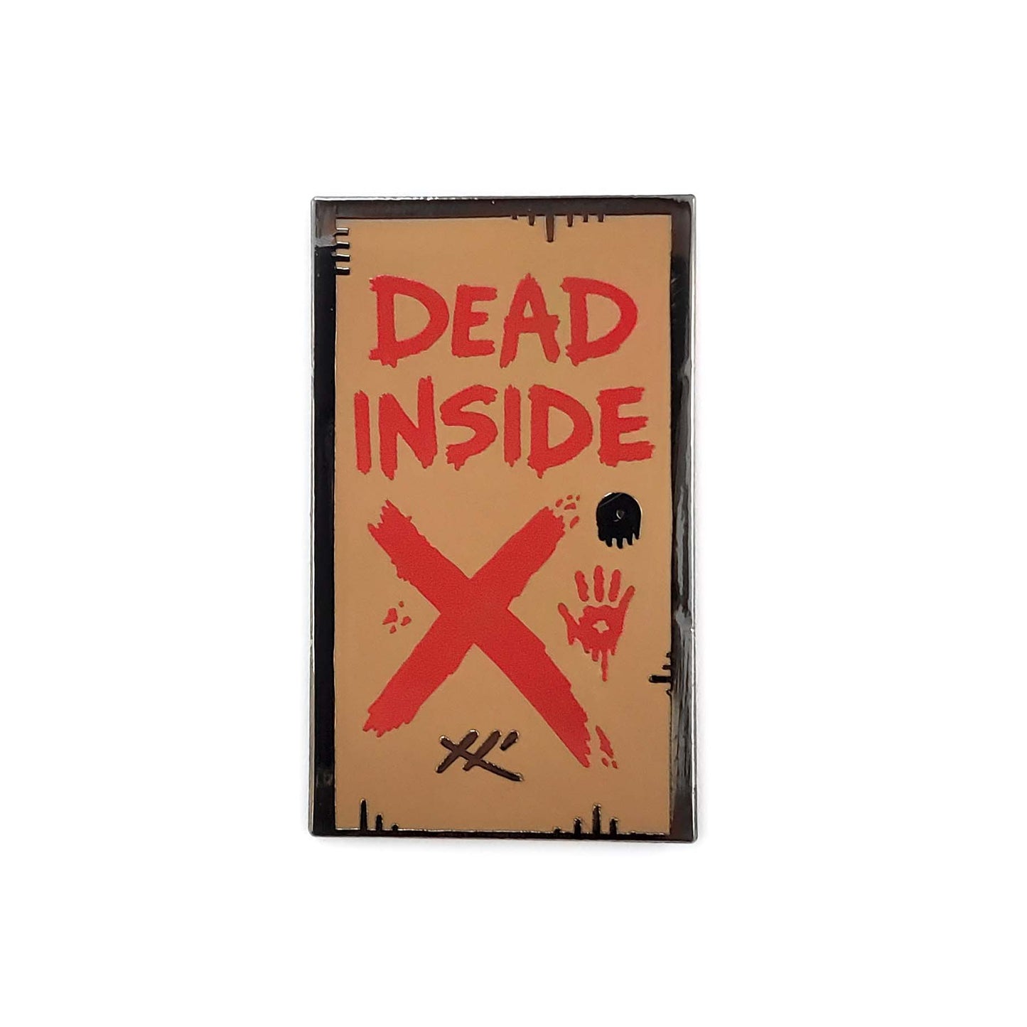 Dead Inside Pin - Kolorspun Enamel Pins