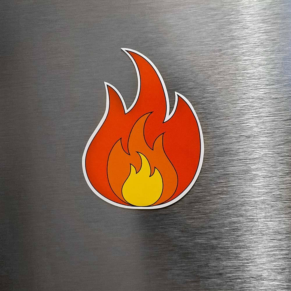 Fire Magnet - Kolorspun Enamel Pins