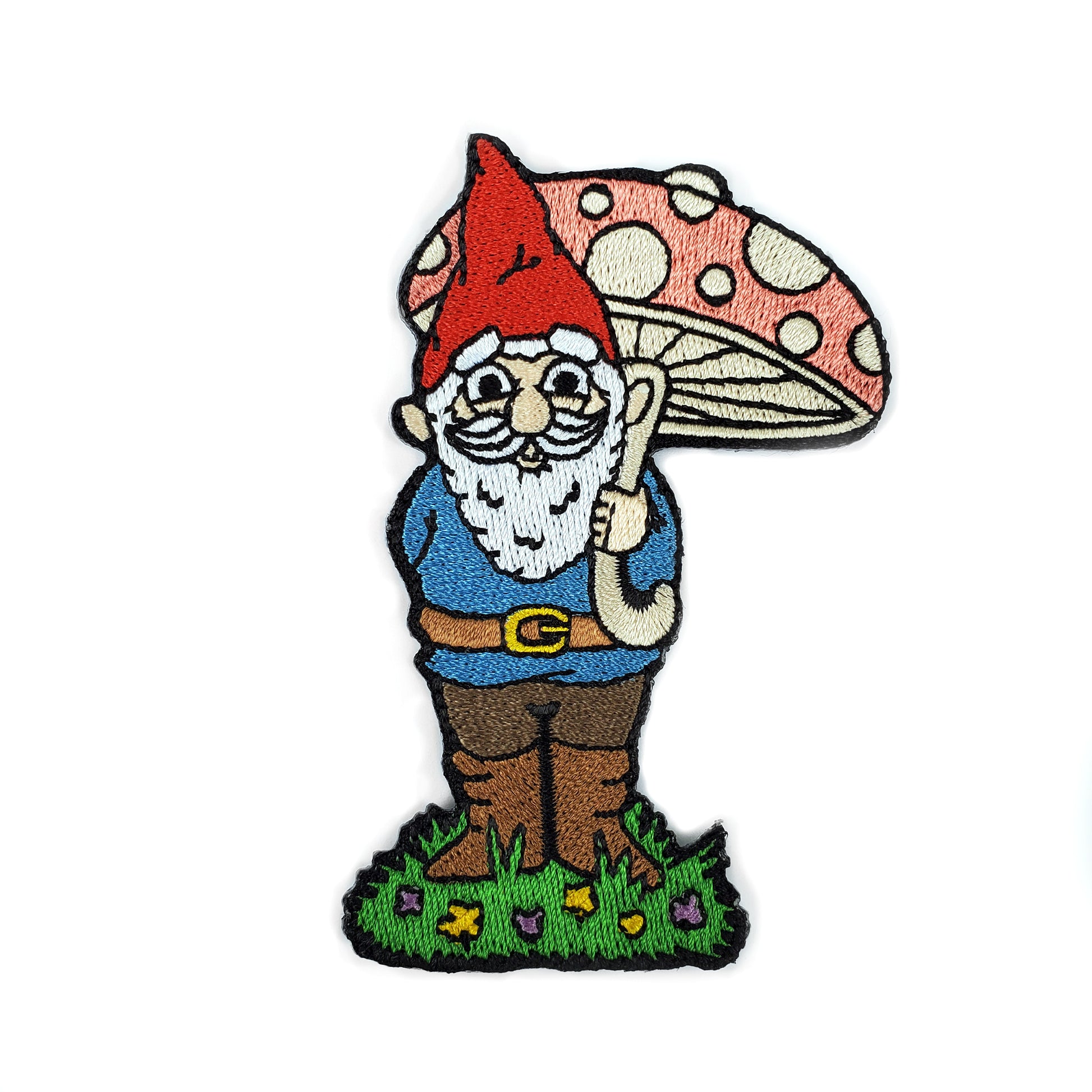 Garden Gnome Patch - Kolorspun Enamel Pins